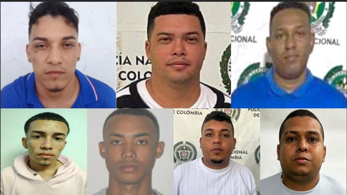 SIETE cabecillas de bandas criminales regresan a prisión