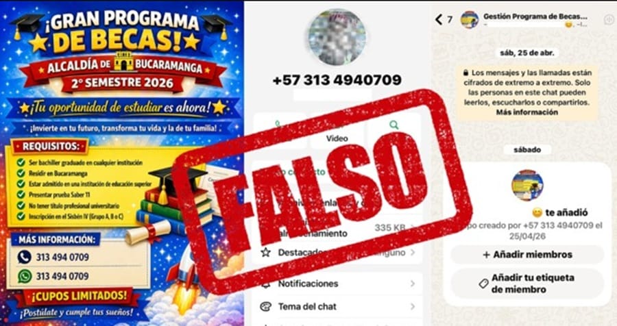 SecreEducación advierte falsa campaña de becas