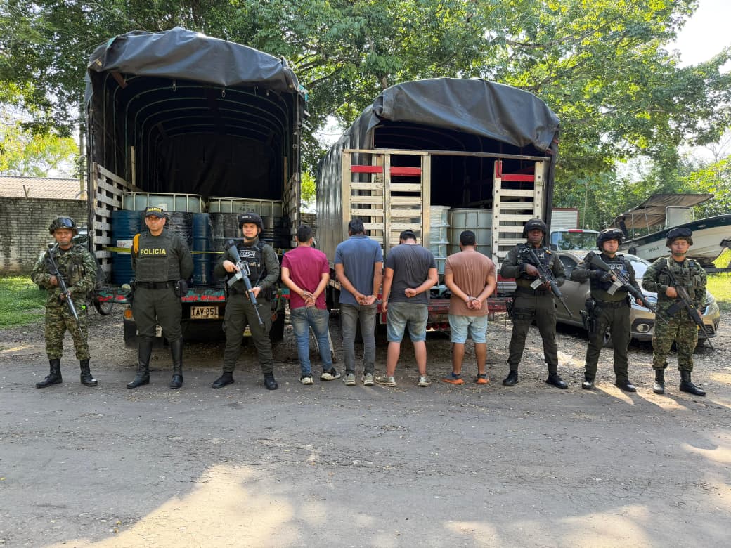 Le cerraron 'el chorro' a ladrones de combustibles en Santander