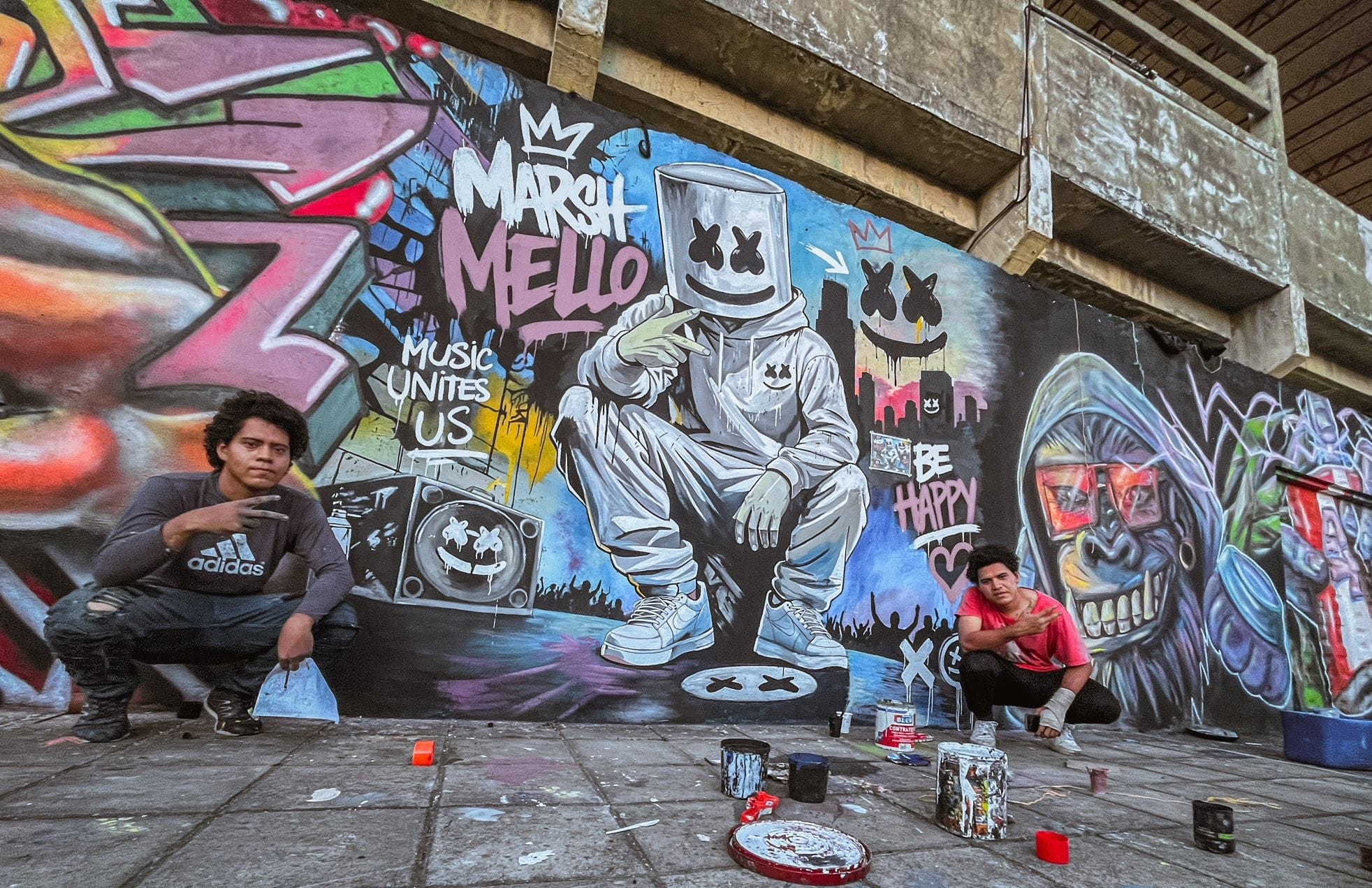 Festival de Grafiti y Muralismos en Barrancabermeja