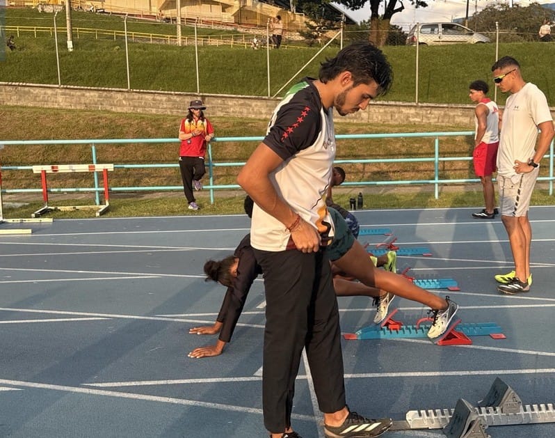 Mateo Peña Rueda impone récord departamental