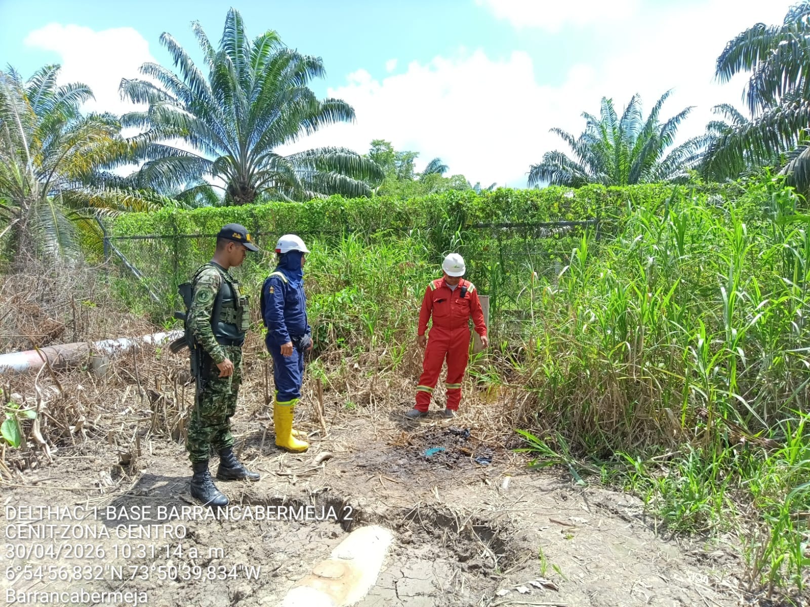 Ejercito les cerró la válvula a ladrones de hidrocarburos en Santander