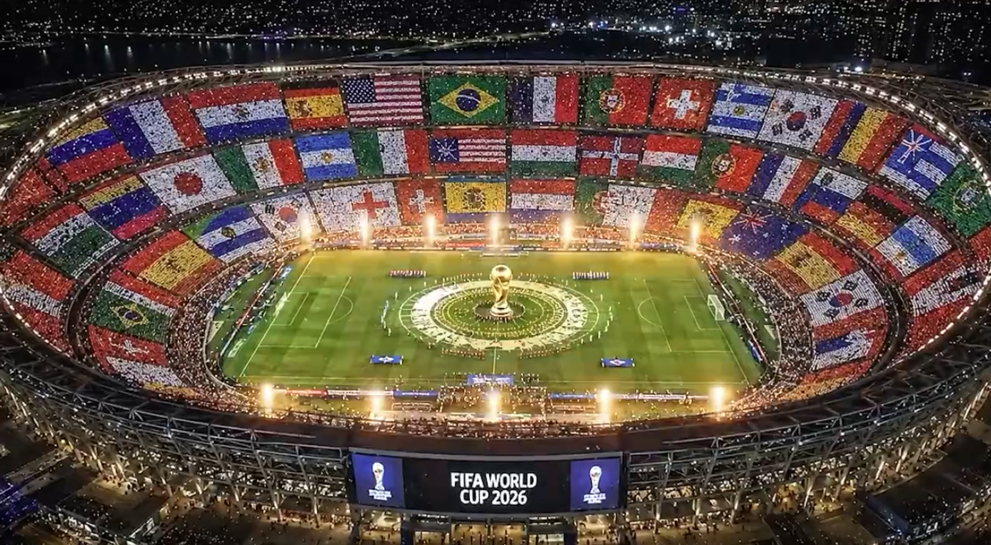 Comienza la fiesta del mundo alrededor de un balón