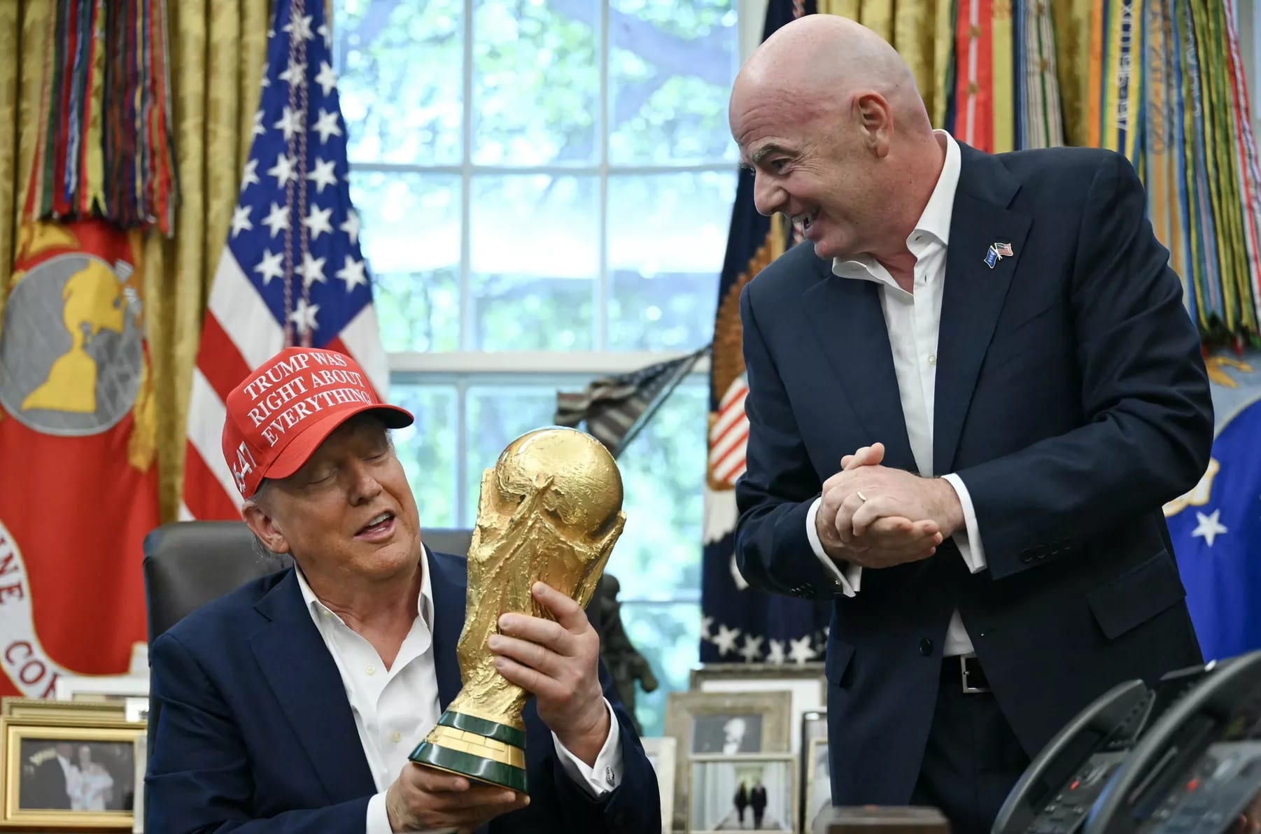 Trump entregará trofeo FIFA al campeón del Mundial