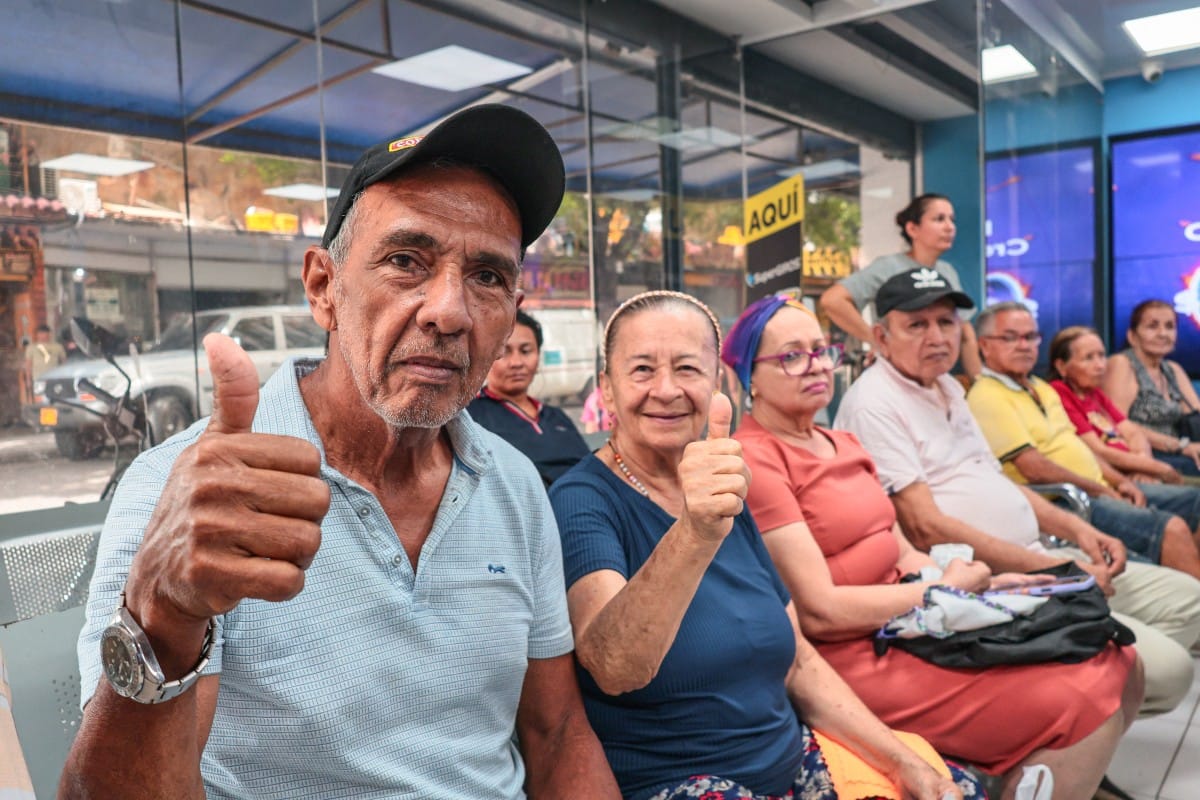 Más de 149.779 adultos mayores de Santander recibirán  recursos del programa Colombia Mayor
