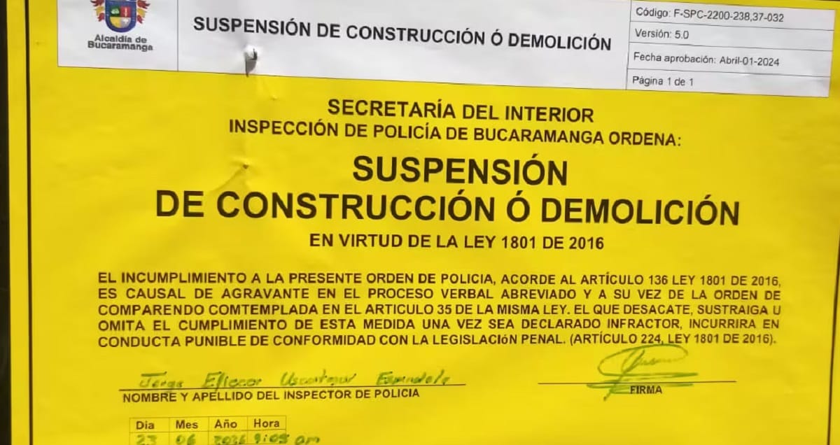 Ruinas de la Casa Natal de Custodio García Rovira no se pueden demoler