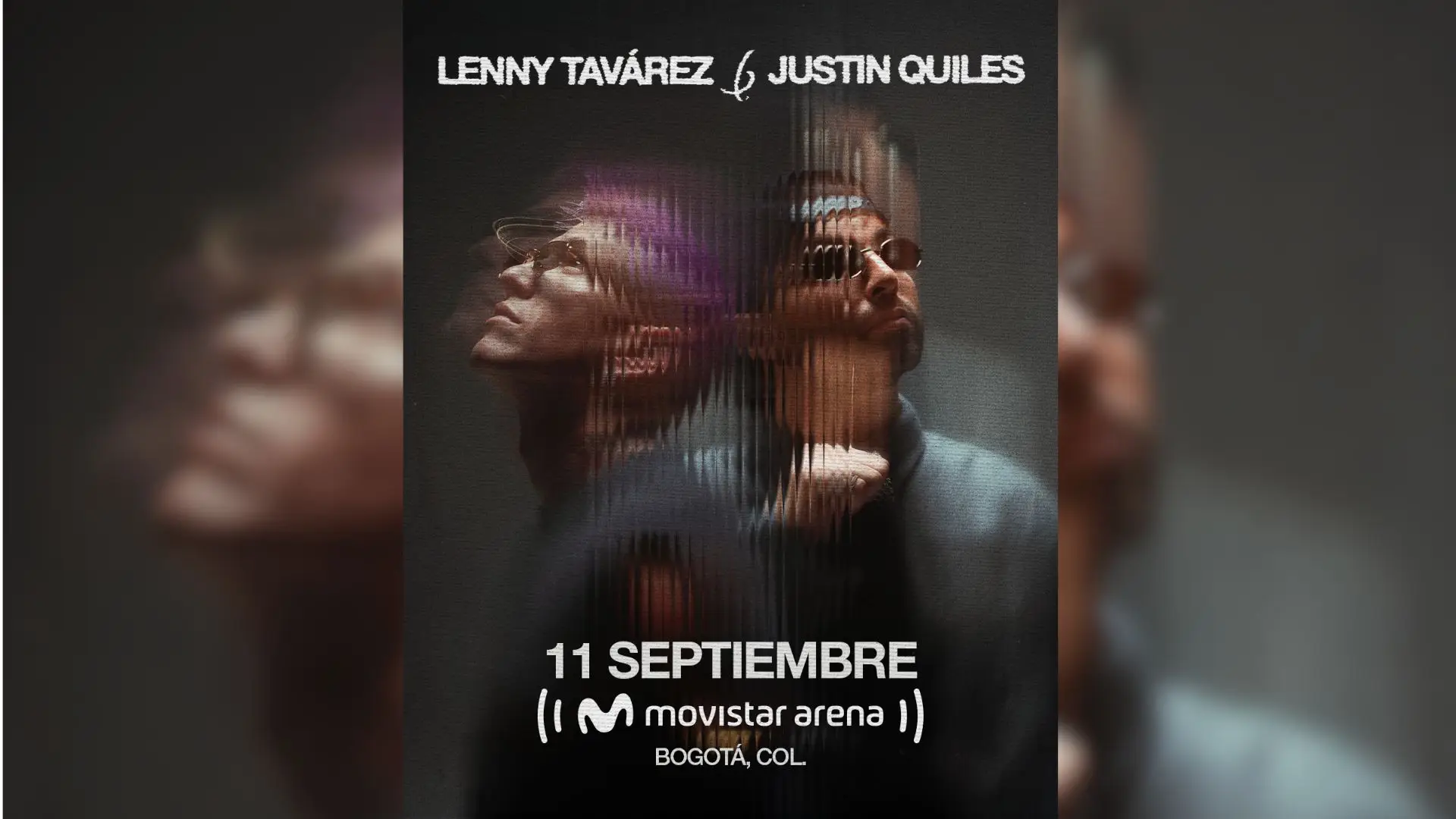 Justin Quiles y Lenny Tavárez llegarán con su gira conjunta al Movistar Arena