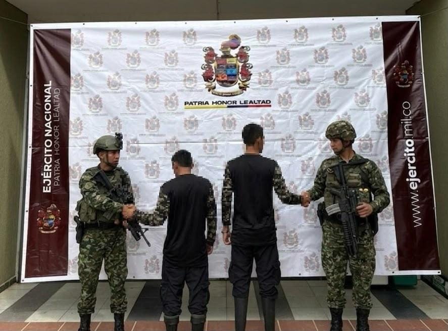 Extranjeros que militaban en grupos criminales se entregaron al Ejército en El Catatumbo