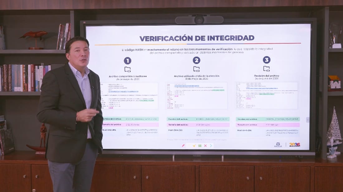 Corroborado que los softwares utilizados por la Registraduría en el proceso electoral de Colombia