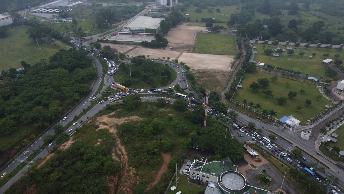 Gobernación asumirá construcción de retorno en el anillo vial de Floridablanca