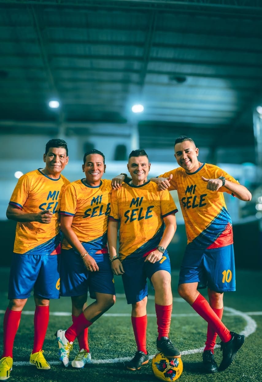 Grandes voces del vallenato en homenaje a la Selección Colombia