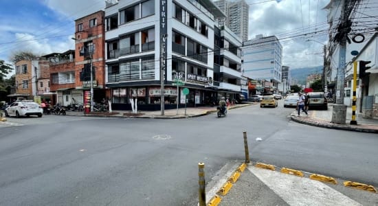 Aparatoso accidente en el centro de Bucaramanga deja seis lesionados