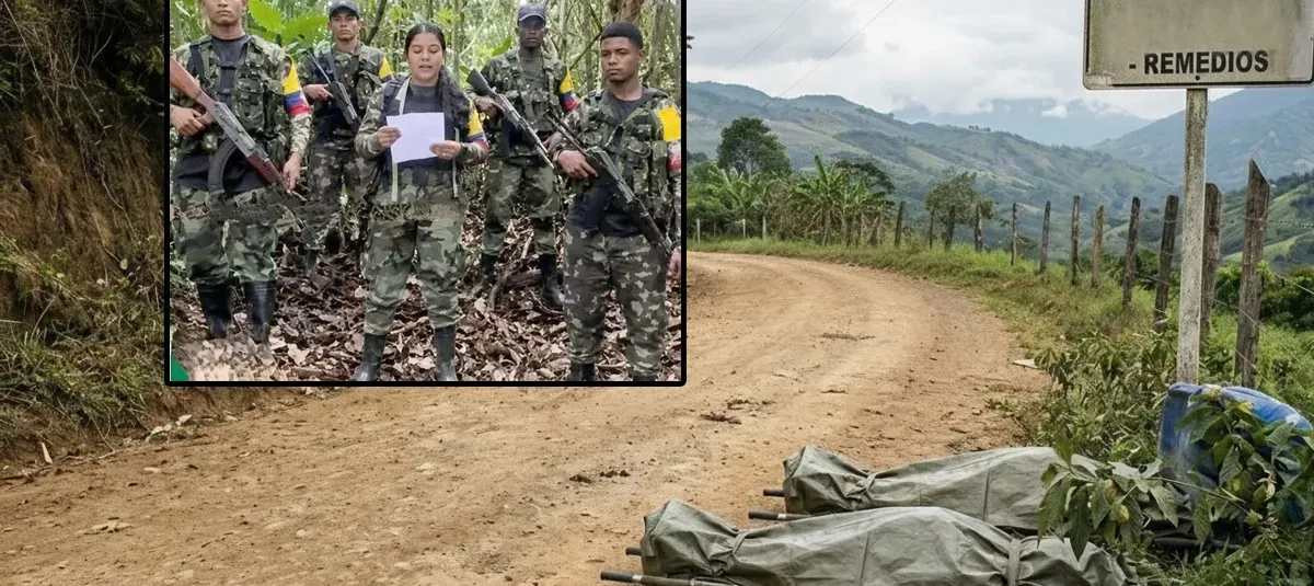 Disidencias se atribuyen la masacre de Remedios y anuncian más ataques en el Nordeste antioqueño