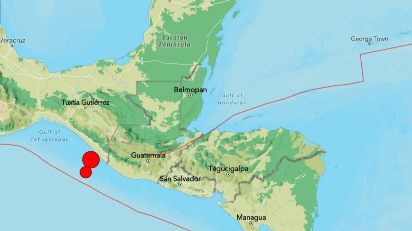 Segundo sismo de magnitud 5,3 sacude el sur de México tras terremoto de 7,4; mantienen alerta de tsunami
