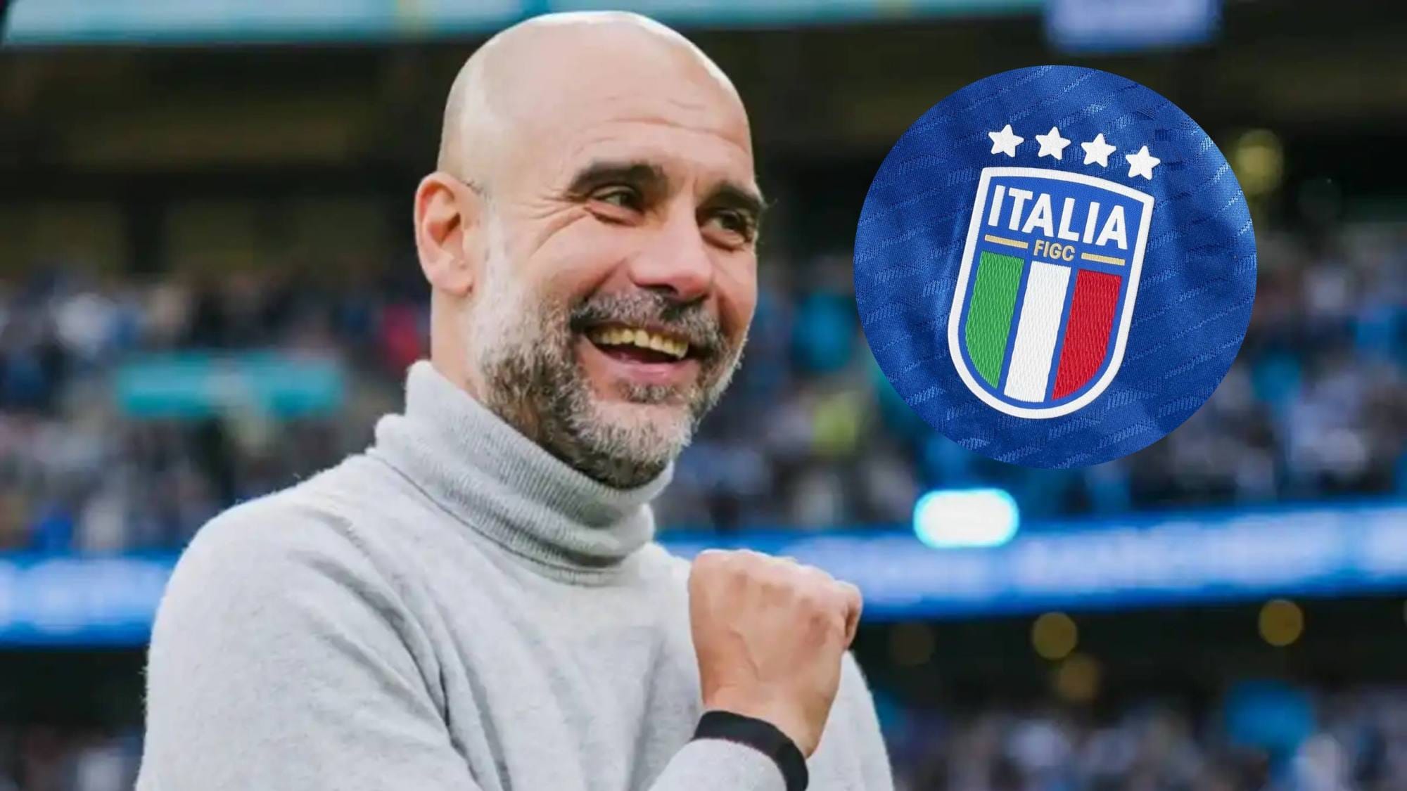 Italia busca convencer a Guardiola con un proyecto integral para dirigir la Azzurra
