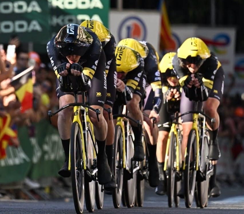 Team Visma ganador al cronometro por equipos