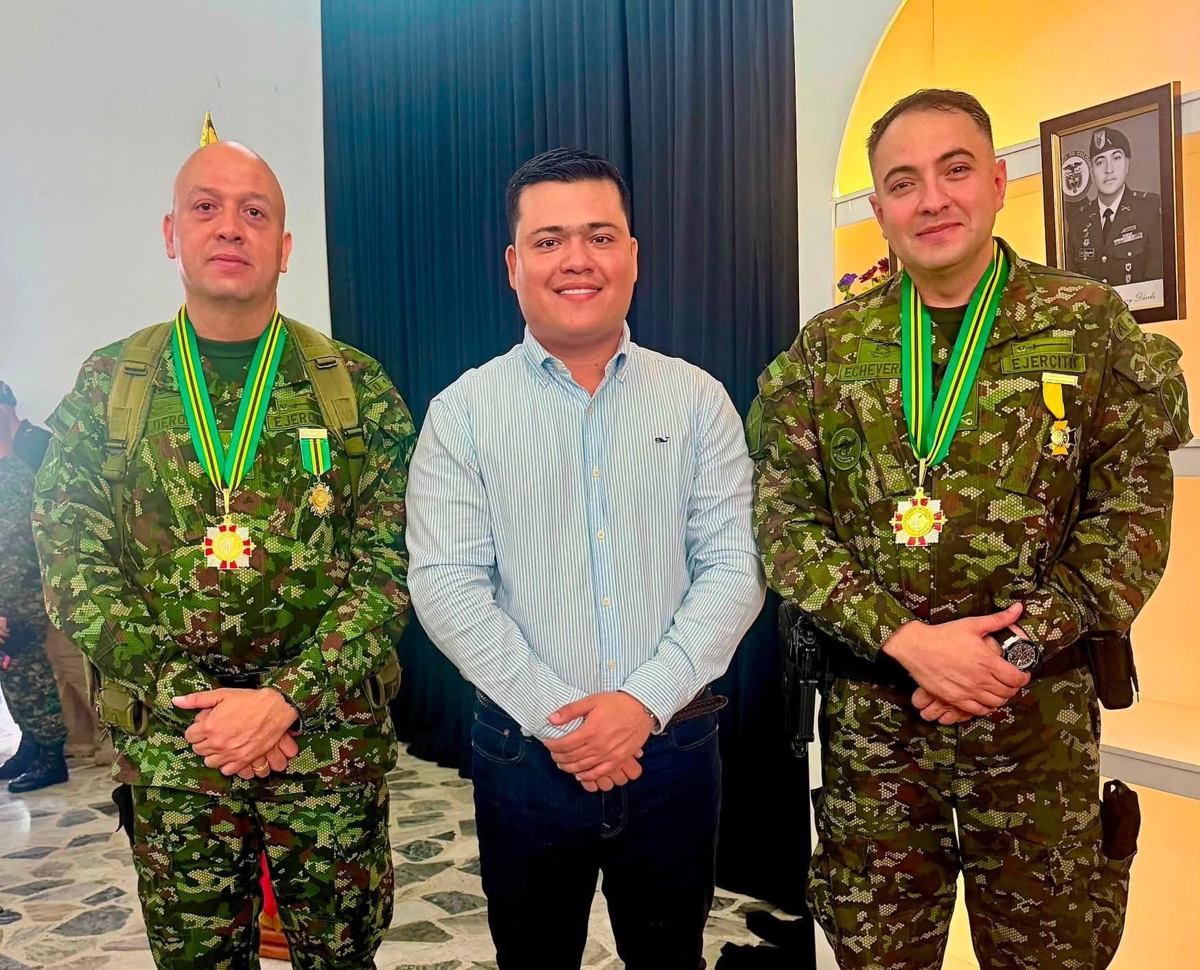 Bienvenida a nuevo director Gaula Militar Magdalena Medio
