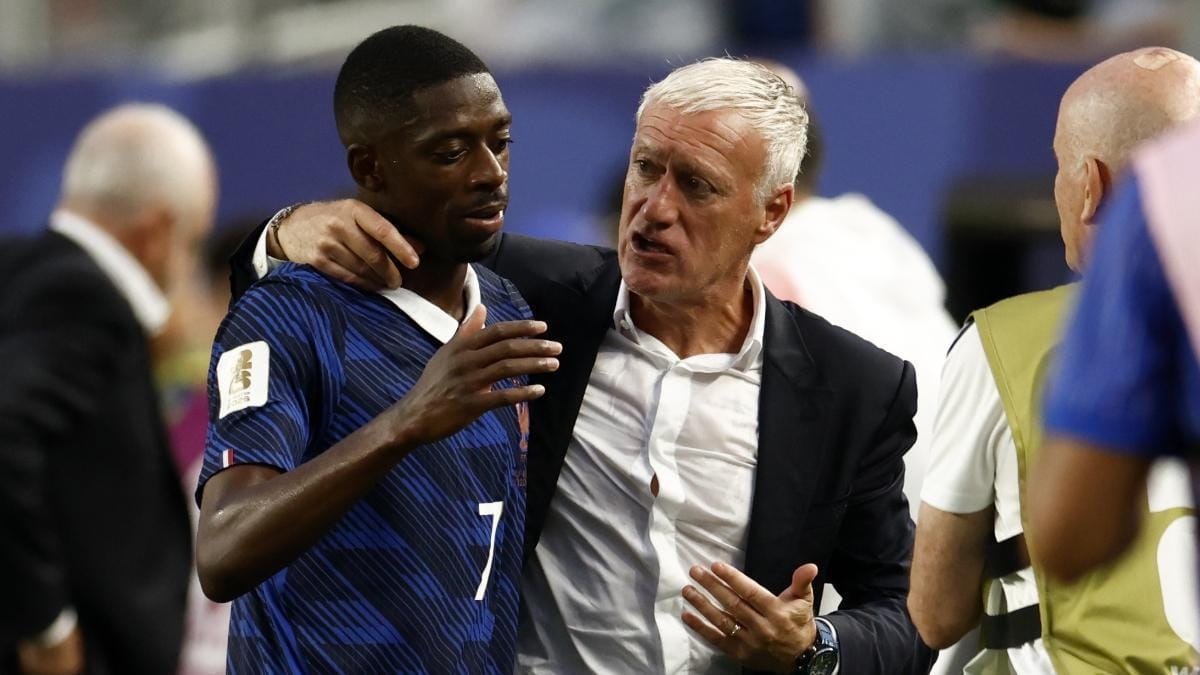 Tensión en Francia tras la eliminación del Mundial: Dembélé y Deschamps, en el centro de las críticas