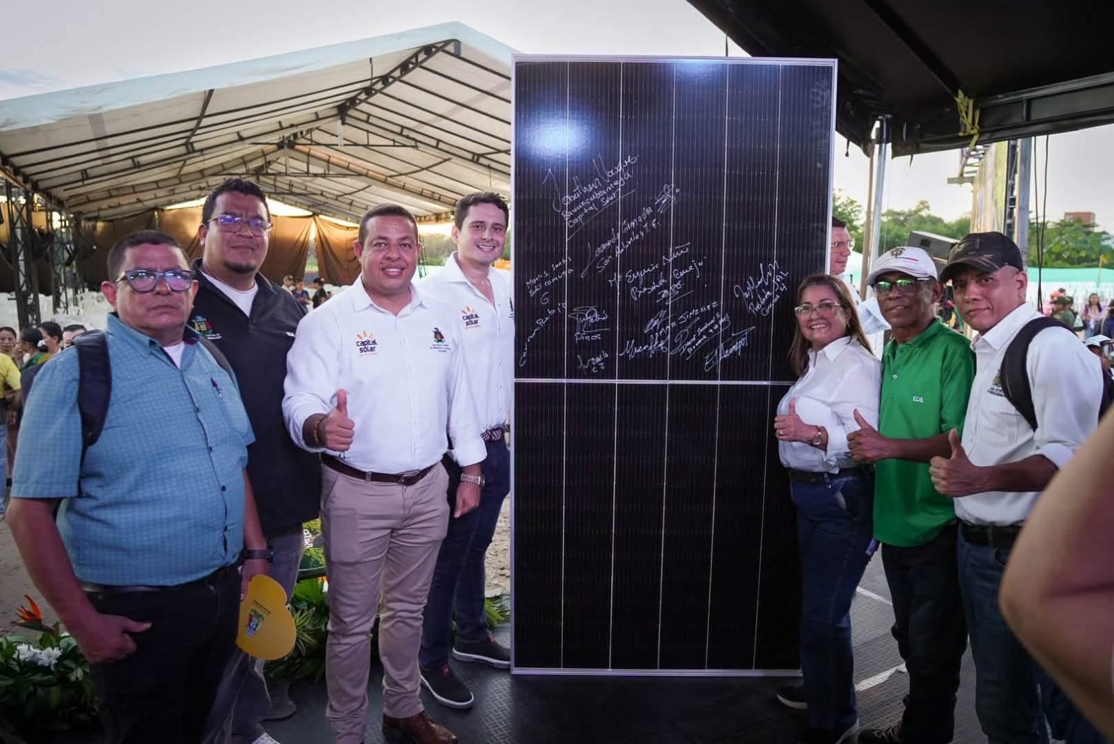 El sol alumbra y energiza a Barrancabermeja