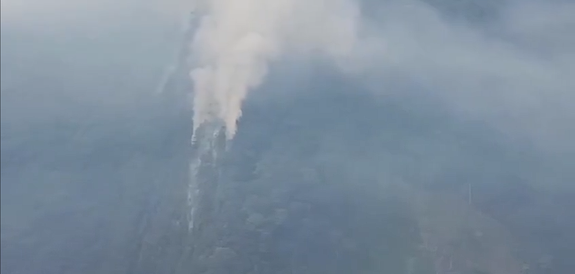 Última hora: Emergencia por incendio forestal en El Peñón