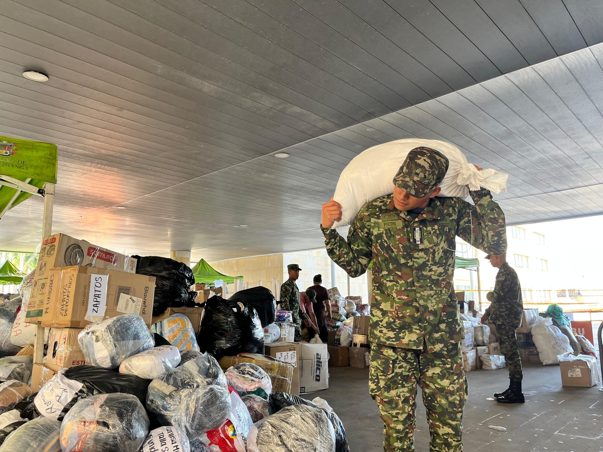 Quinta Brigada del Ejército es vital en la ayuda humanitaria para Venezuela
