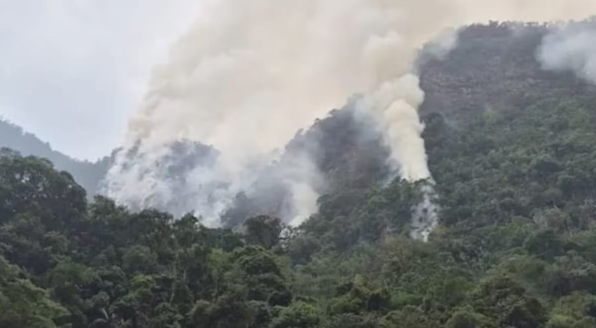 Alerta roja por incendios forestales en varios municipios de Santander