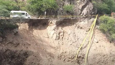 Invías restringe paso de carga pesada en la vía Bucaramanga-San Gil tras daños causados por las lluvias