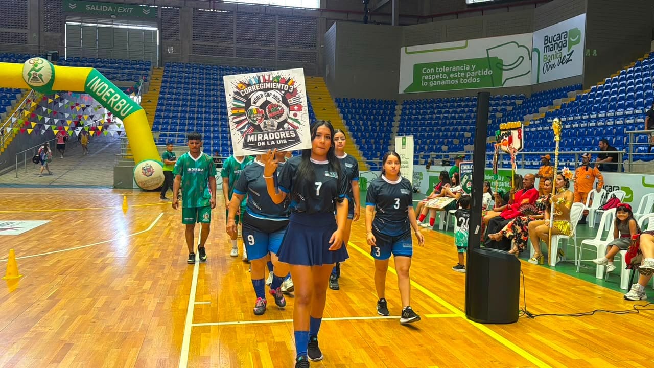 Inauguradas las Olimpiadas Intercomunales e Interveredales en Bucaramanga