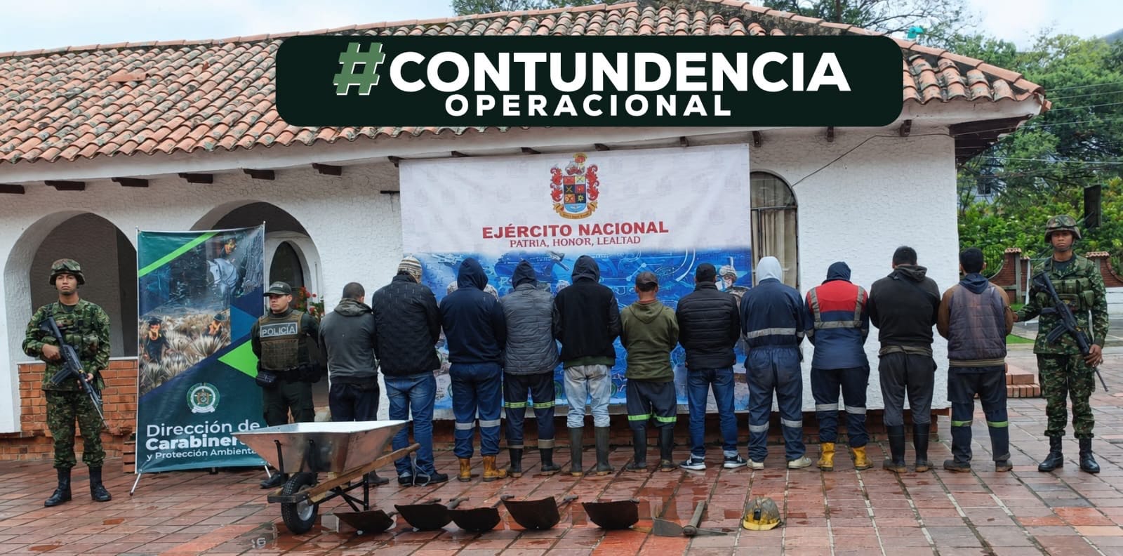 'Carboneros piratas' fueron capturados con las manos en la mina