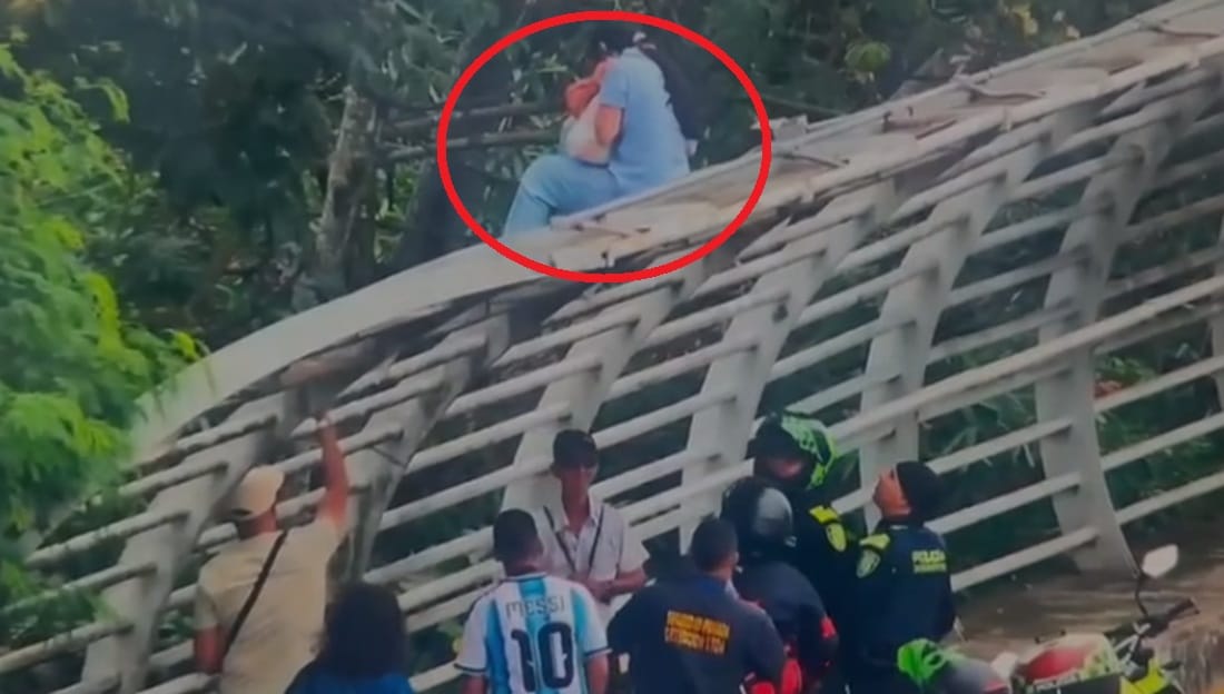 Policía evitó el suicidio de una mujer en Bucaramanga