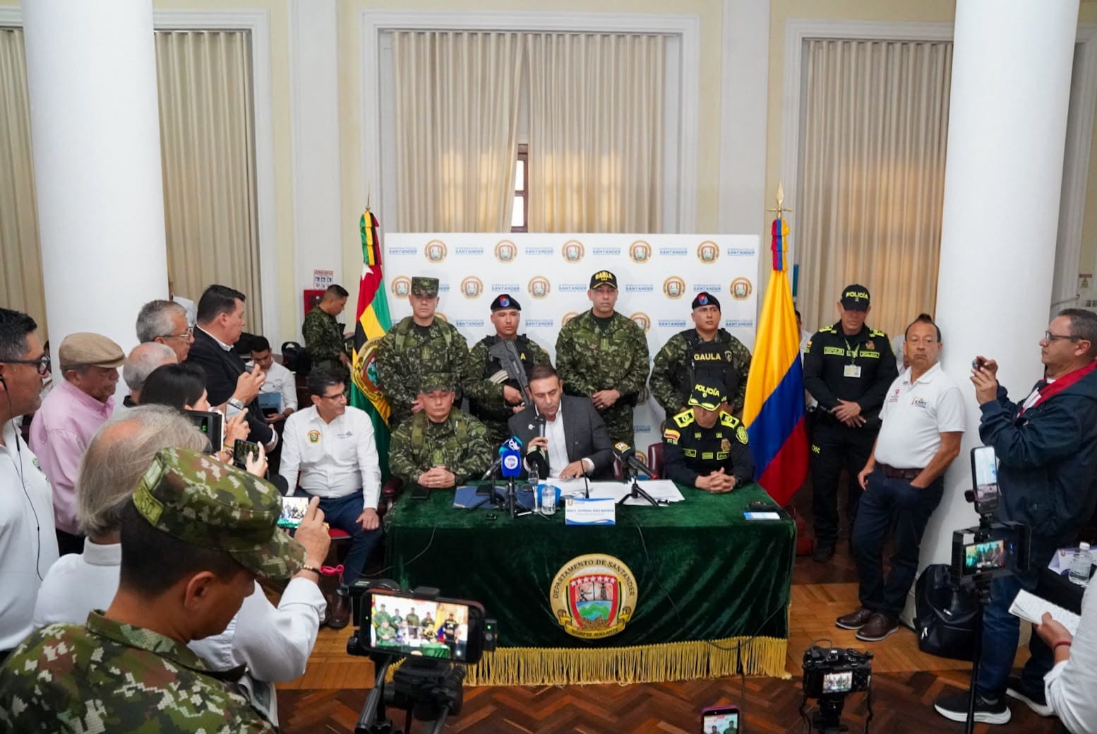 Operativos dejan capturas de integrantes del  ELN en Santander