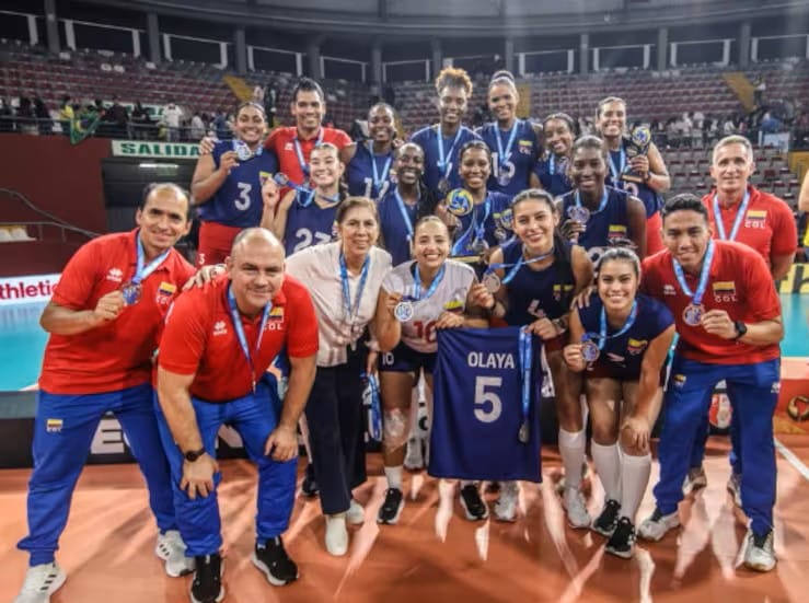 Subtitulo para Colombia en Voleibol
