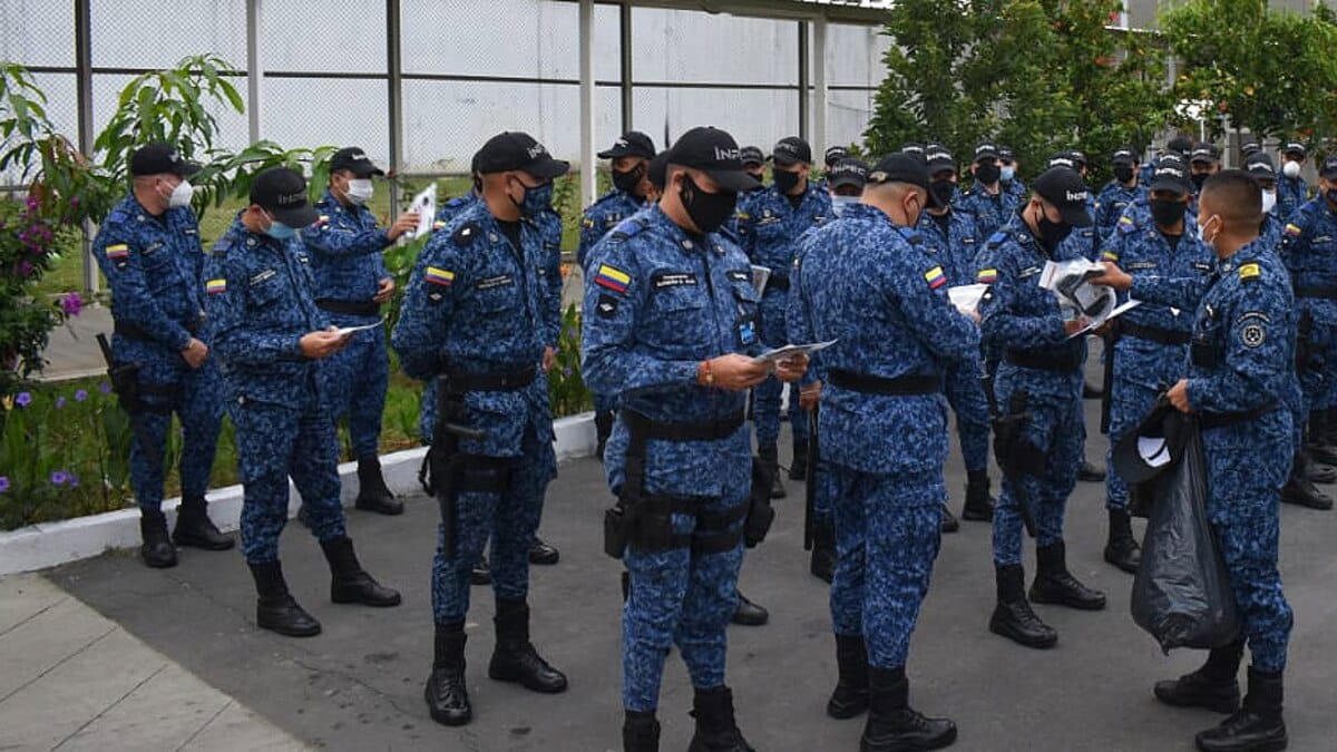 Guardias del INPEC que permitieron tremenda furrusca en una cárcel continuarán suspendidos