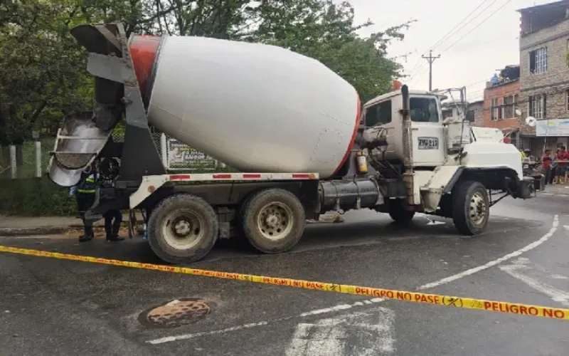 Andrés Felipe Morales, la víctima del trágico accidente con una mezcladora de concreto en Floridablanca