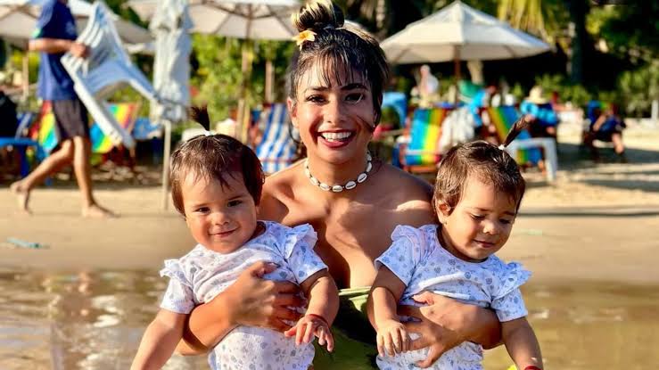 Daniela Celis reveló que quedó embarazada de sus mellizas durante un viaje a Brasil con Thiago Medina