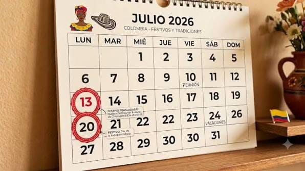 Despeje la duda, este lunes 13 de julio sí será festivo en Colombia