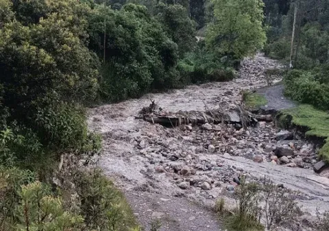 Lluvias provocan crecientes súbitas y afectaciones en tres municipios de Santander