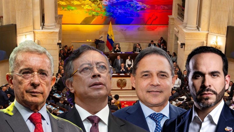 Sigue la tormenta política por alianza de Petro y Álvaro Uribe  revuelo nacional por elección  de mesas directivas del Congreso