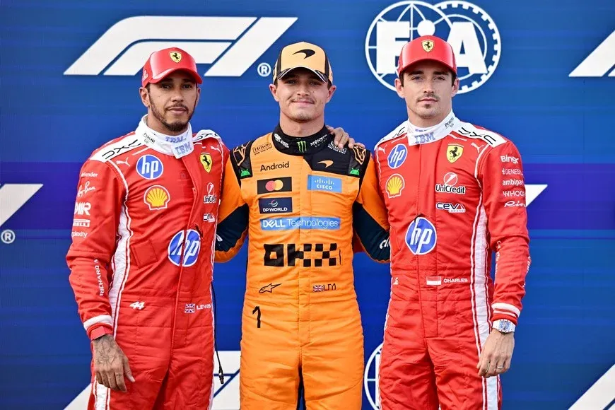 Lando Norris logró la pole en Hungría; Colapinto partirá desde el puesto 13