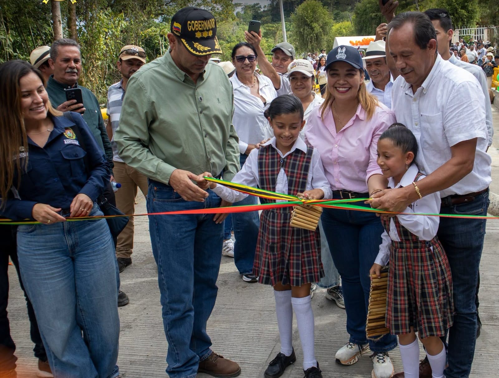 Gobernación de Santander con oportunidades y progreso para Guavatá