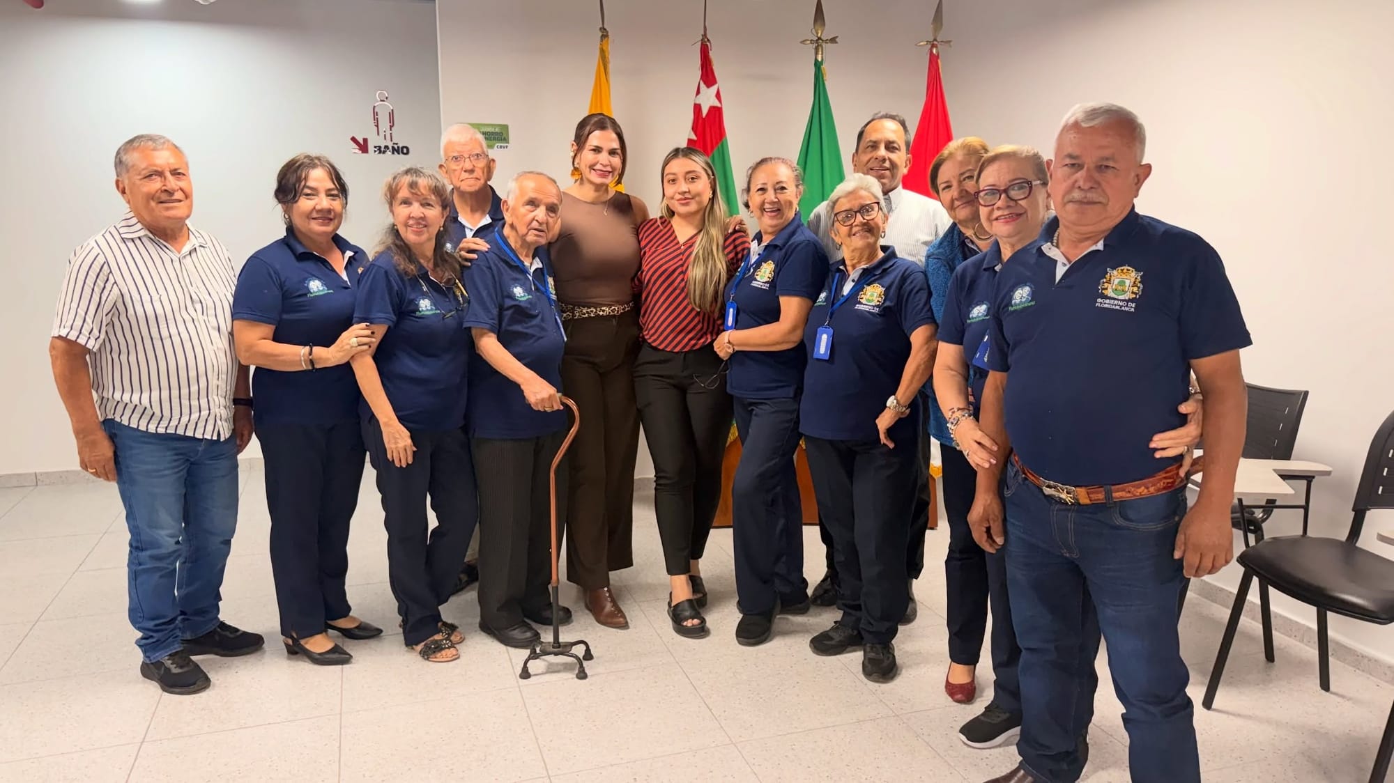 Sesión Consejo del Adulto Mayor en Floridablanca