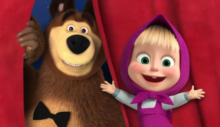 Ucrania sancionó a ‘Masha y el Oso’ por considerarla propaganda rusa