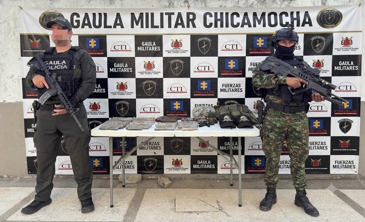 Grupo delincuencial 'Conquistadoras de la Sierra' se quedó sin 'cartuchos' y material de guerra