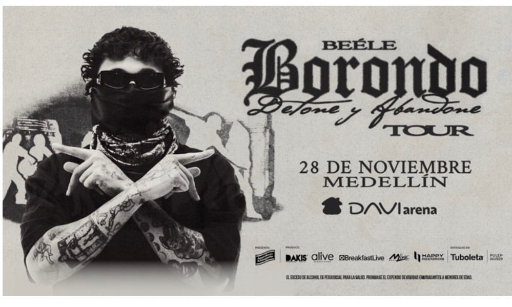 Beéle confirma “Borondo Tour” en Medellín