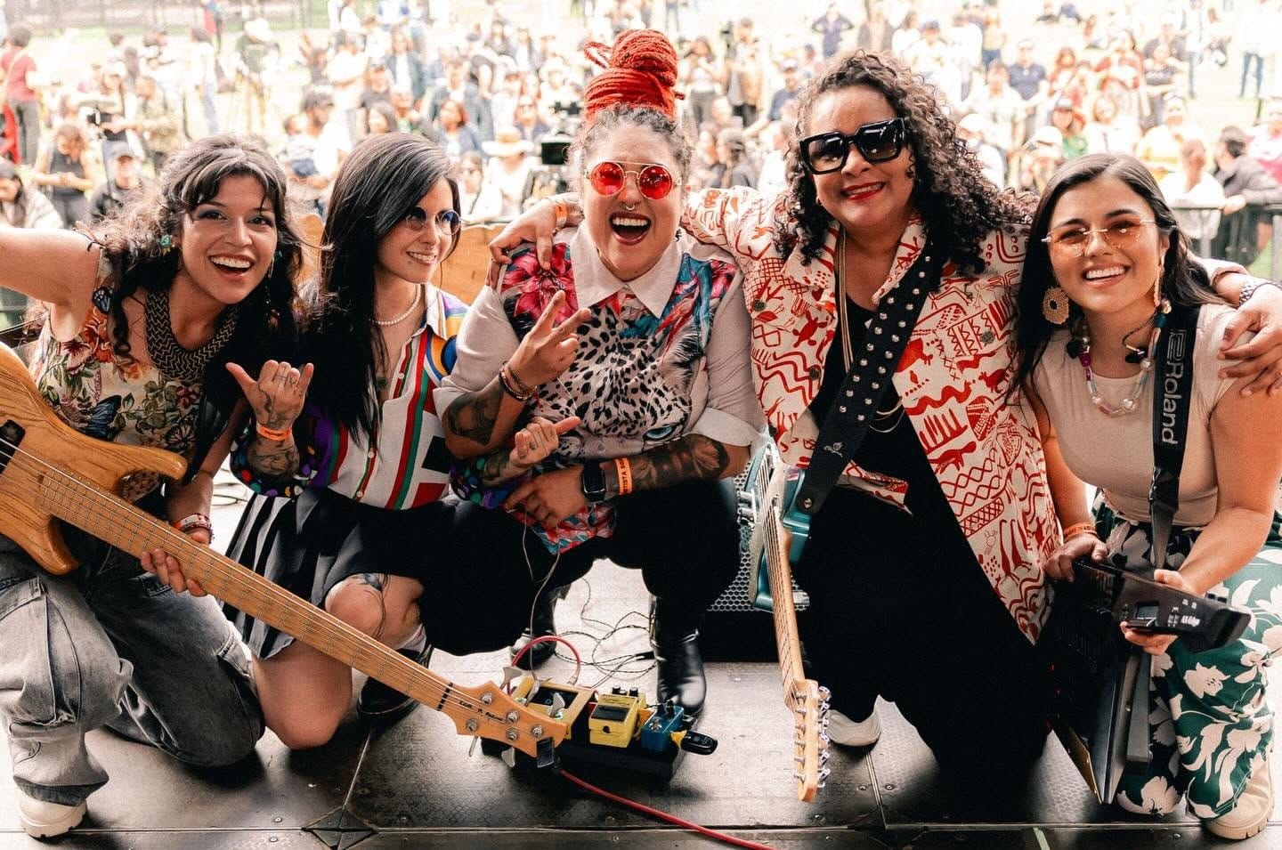 La Rola Band junto a Mayte Montero