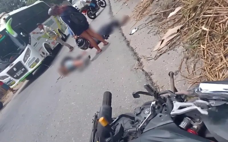 Accidente en Morrorrico dejó a una mujer con trauma craneoencefálico severo