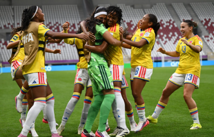 Colombia ante Corea del Norte en Mundial Sub-20 Femenino