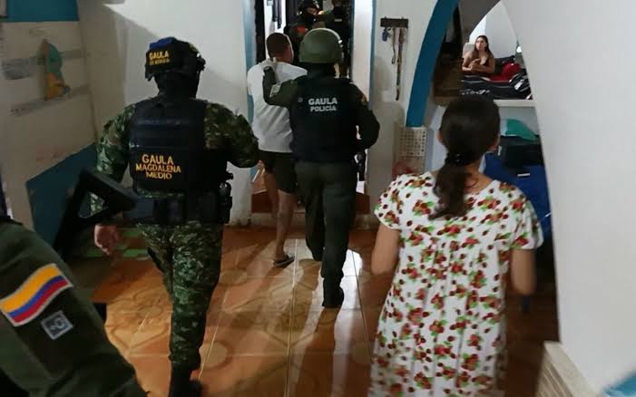 Presos nueve miembros del ELN en El Cesar
