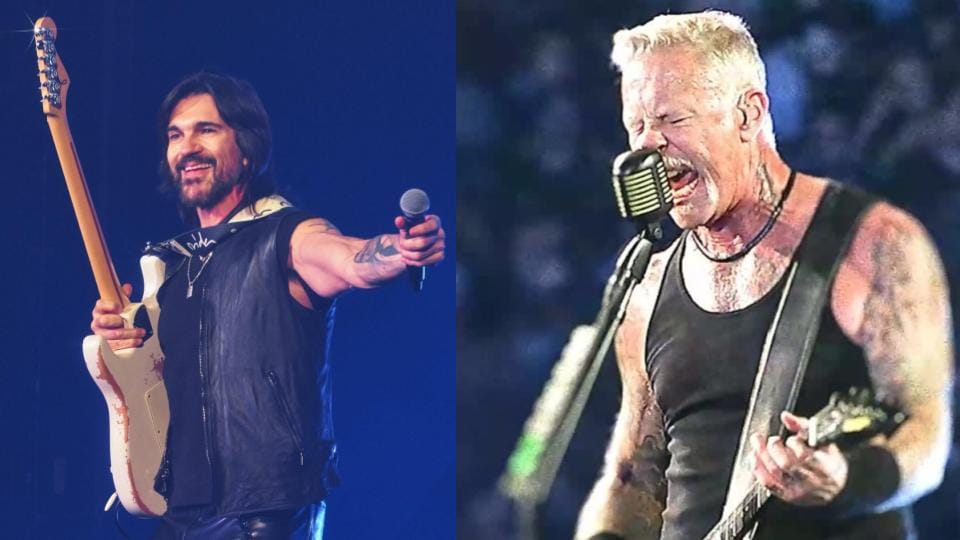 Juanes ganó 100 dólares  al identificar tres canciones de Metallica en reto viral