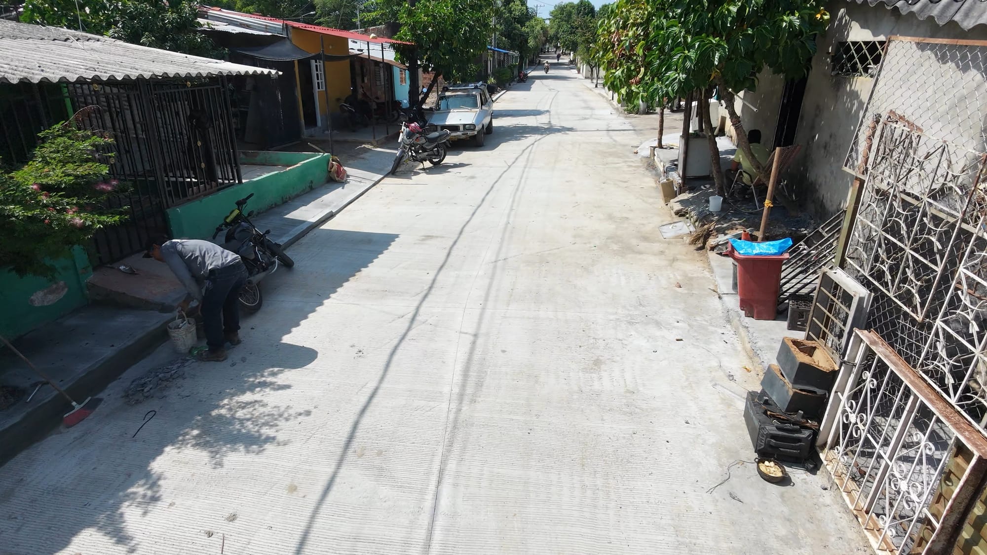 Tras décadas de abandono llegan pavimento y alcantarillado a barrios de Barrancabermeja
